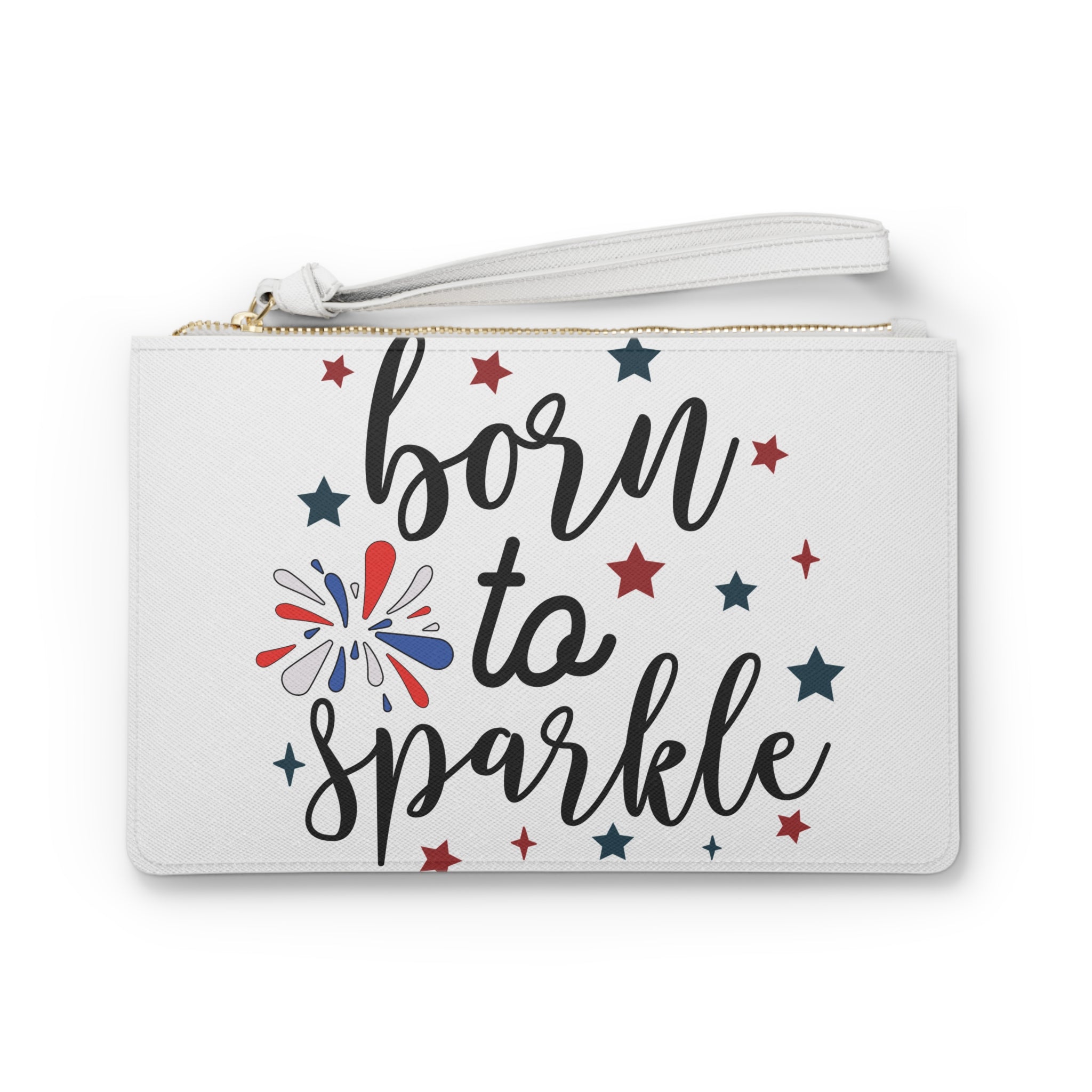 Born to Sparkle Clutch Bag - Festive Accessory for Celebrations