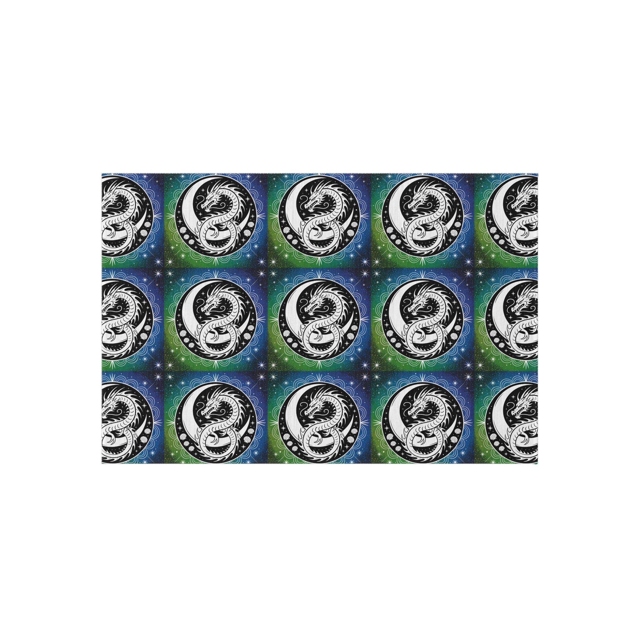 Bohemian Dragon Outdoor Rug