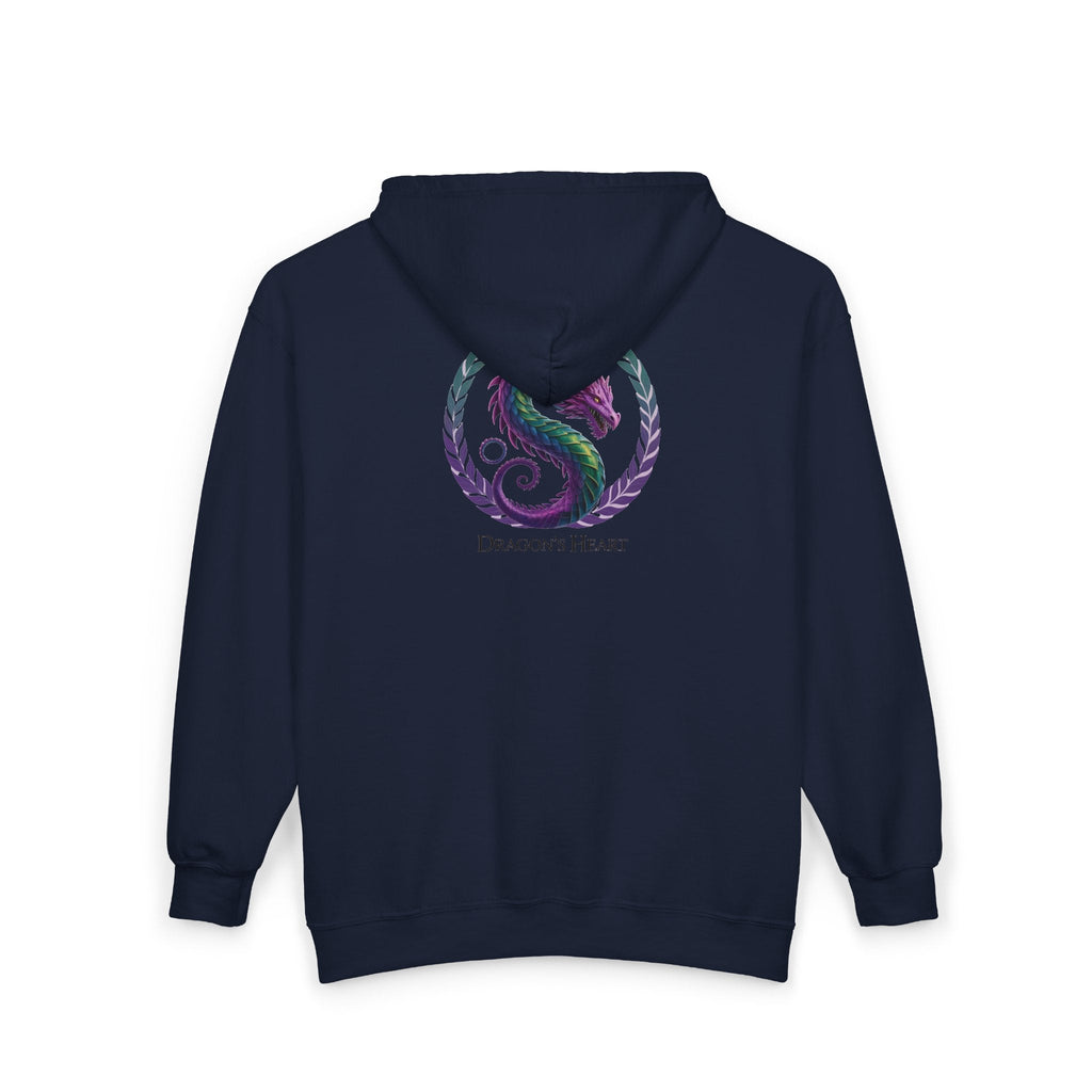 Dragon's Heart - Unisex Heavy Blend™ Full Zip Hooded Sweatshirt