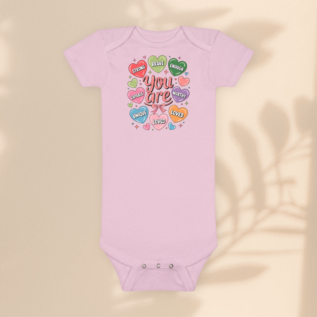 Baby Short Sleeve Onesie® - You Are Beautiful