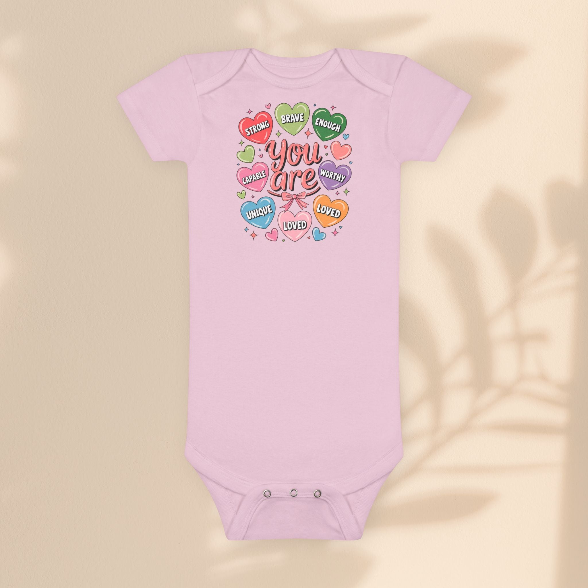Baby Short Sleeve Onesie® - You Are Beautiful