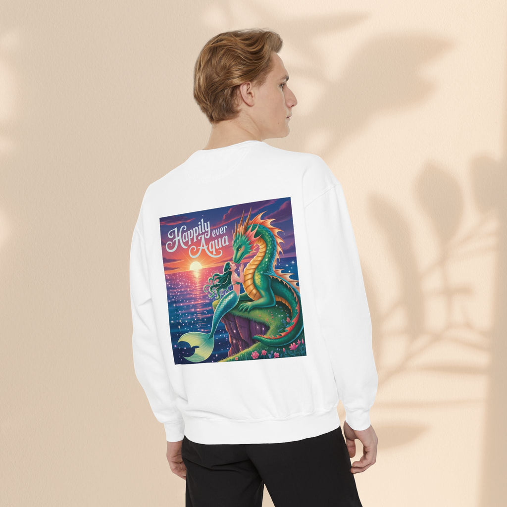 Happily Ever Aqua Sweatshirt, Unisex Garment-Dyed Pullover, Cozy Sweatshirt for Ocean Lovers, Ideal Gift for Fantasy Fans, Perfect for [...]