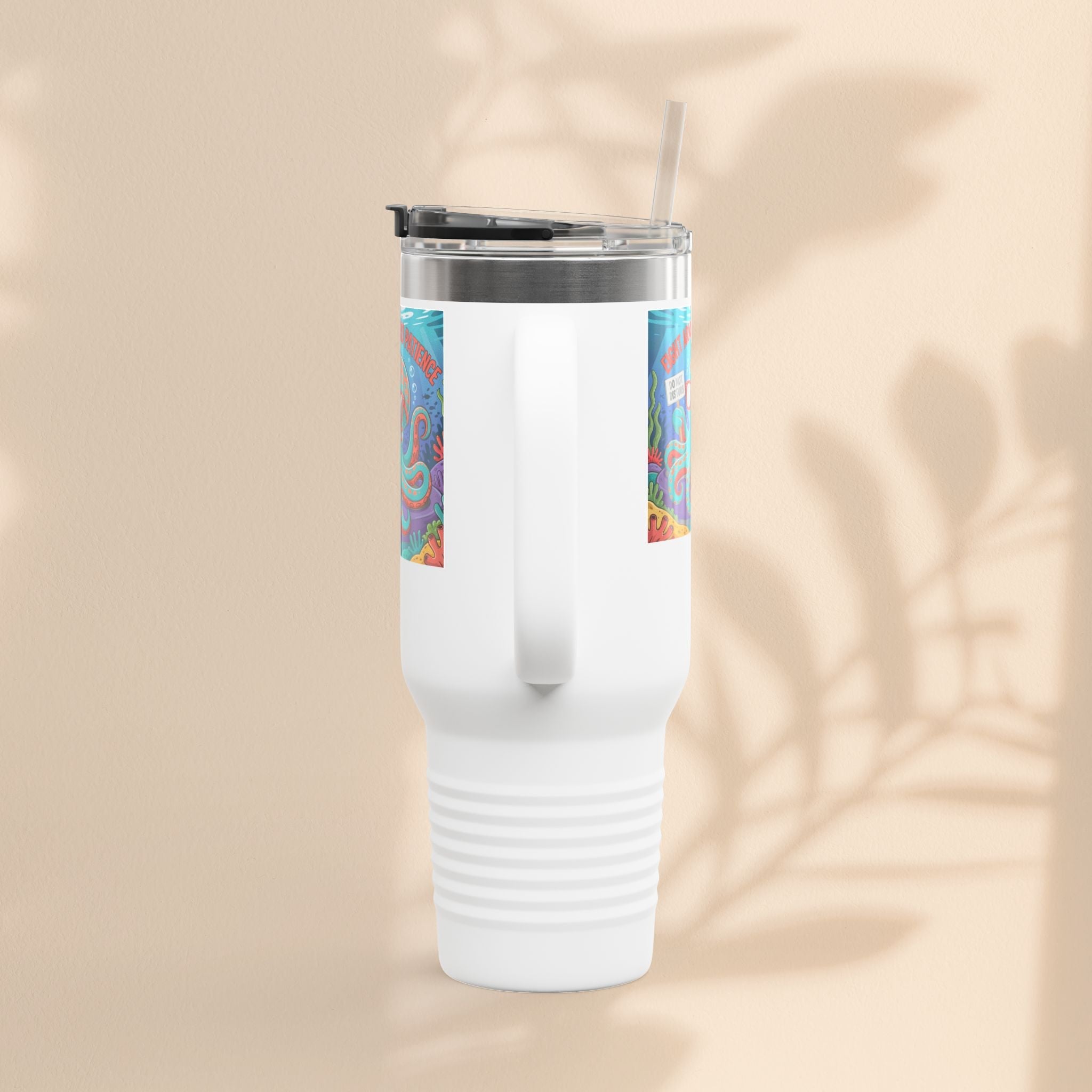 Eight Arms Zero Patience Insulated Travel Mug, 40oz