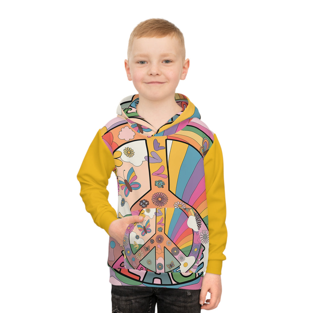 Children's Hoodie - Peace and Love