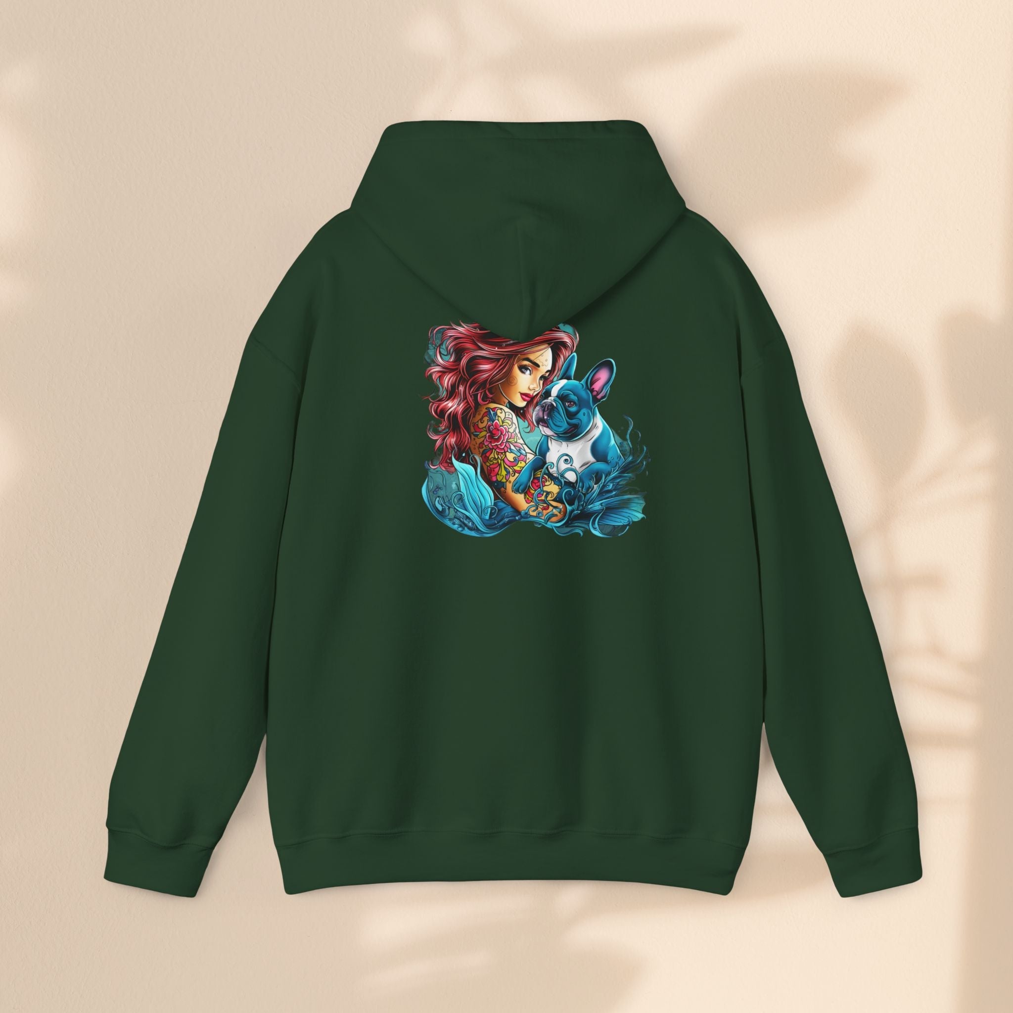 Heavy Blend™ Hooded Sweatshirt - Frenchie Tatoo
