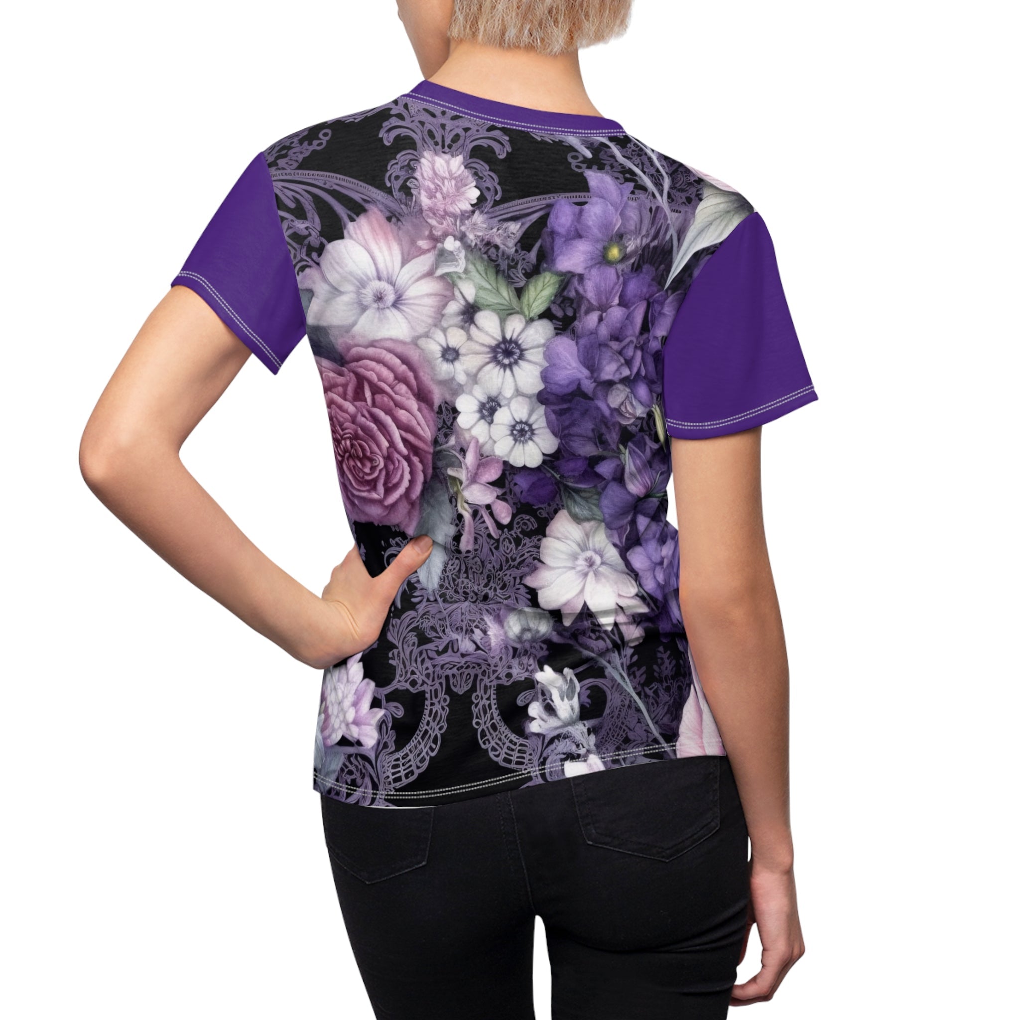 Floral Purple Women's Tee