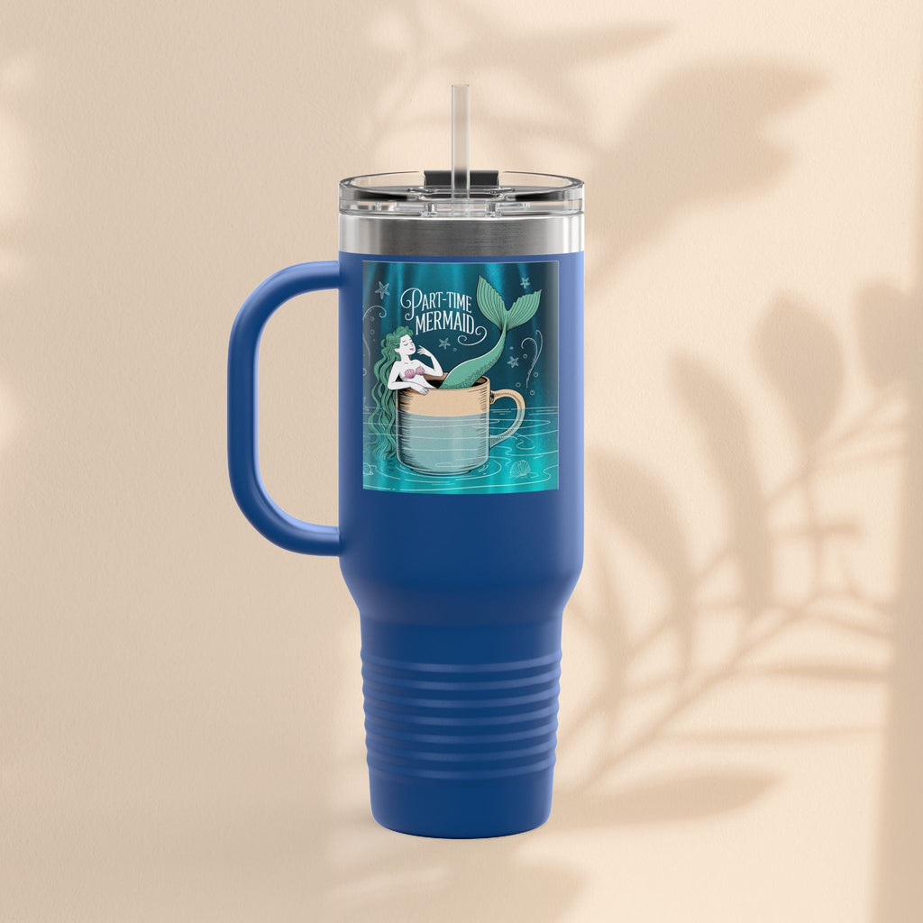 Charming Mermaid Insulated Travel Mug, 40oz - Perfect for Road Trips, Beach Days, and Gifts for Ocean Lovers, Travel Mug, Unique [...]