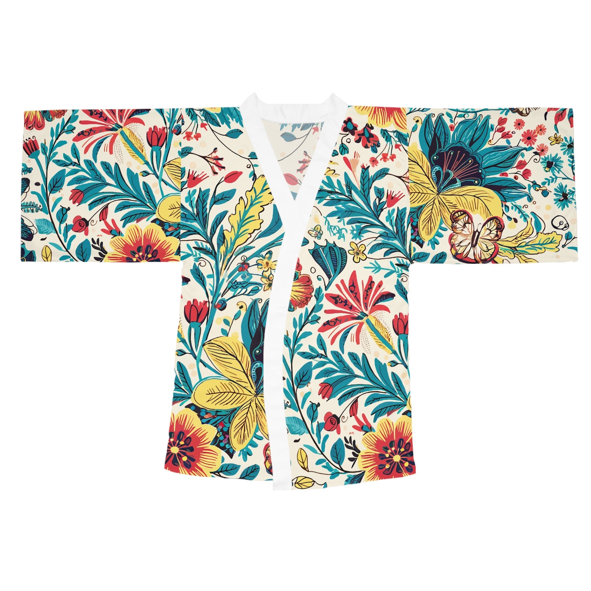 Florida Floral Kimono Robe – Wrap Yourself in Sunshine