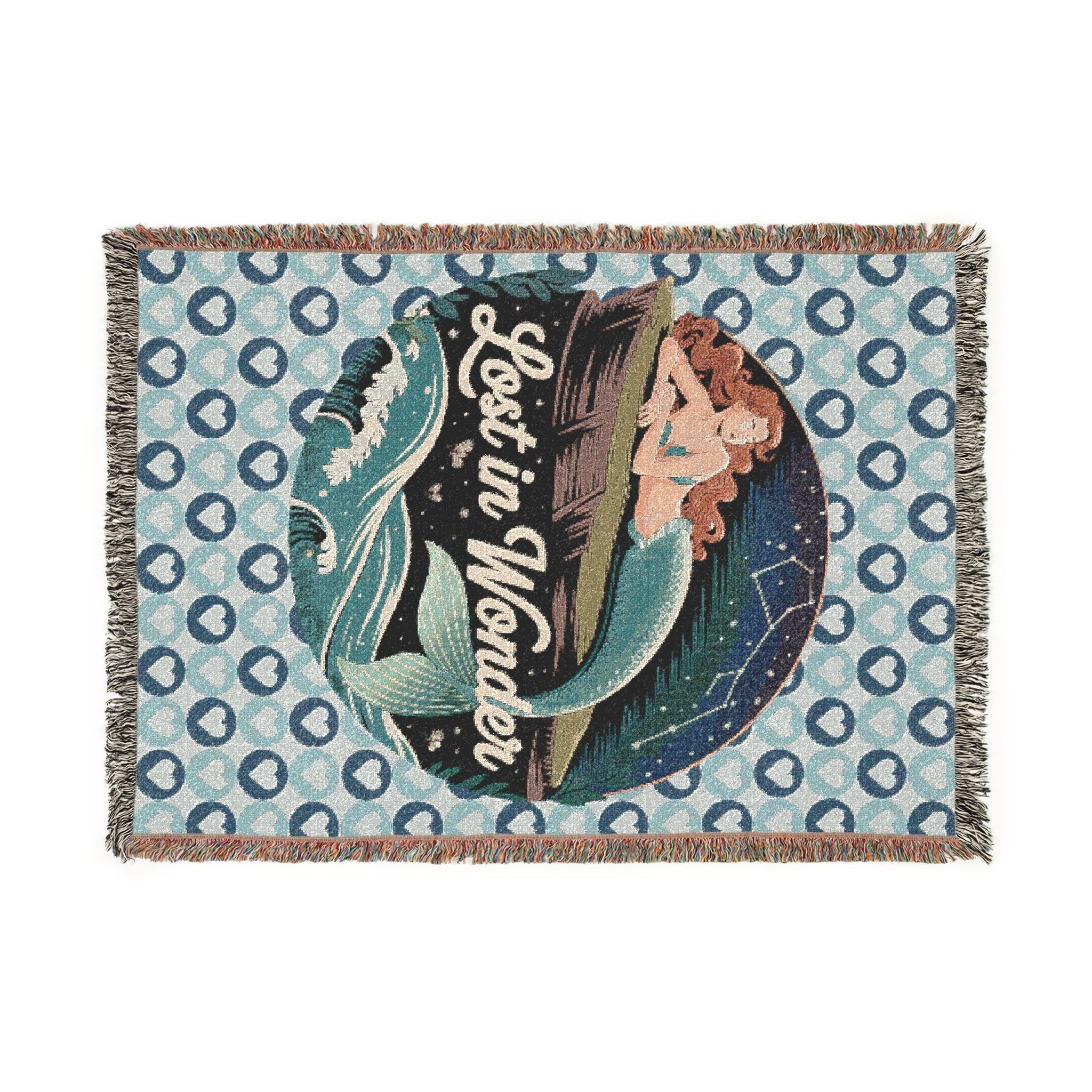 Cozy Woven Blanket – Vibrant Tapestry Throw