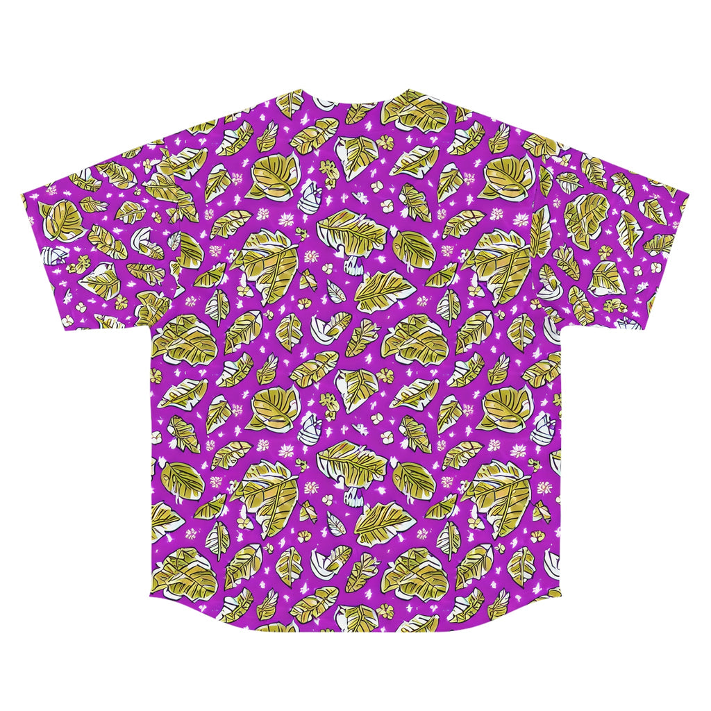 Men's Baseball Jersey - Falling Leaves