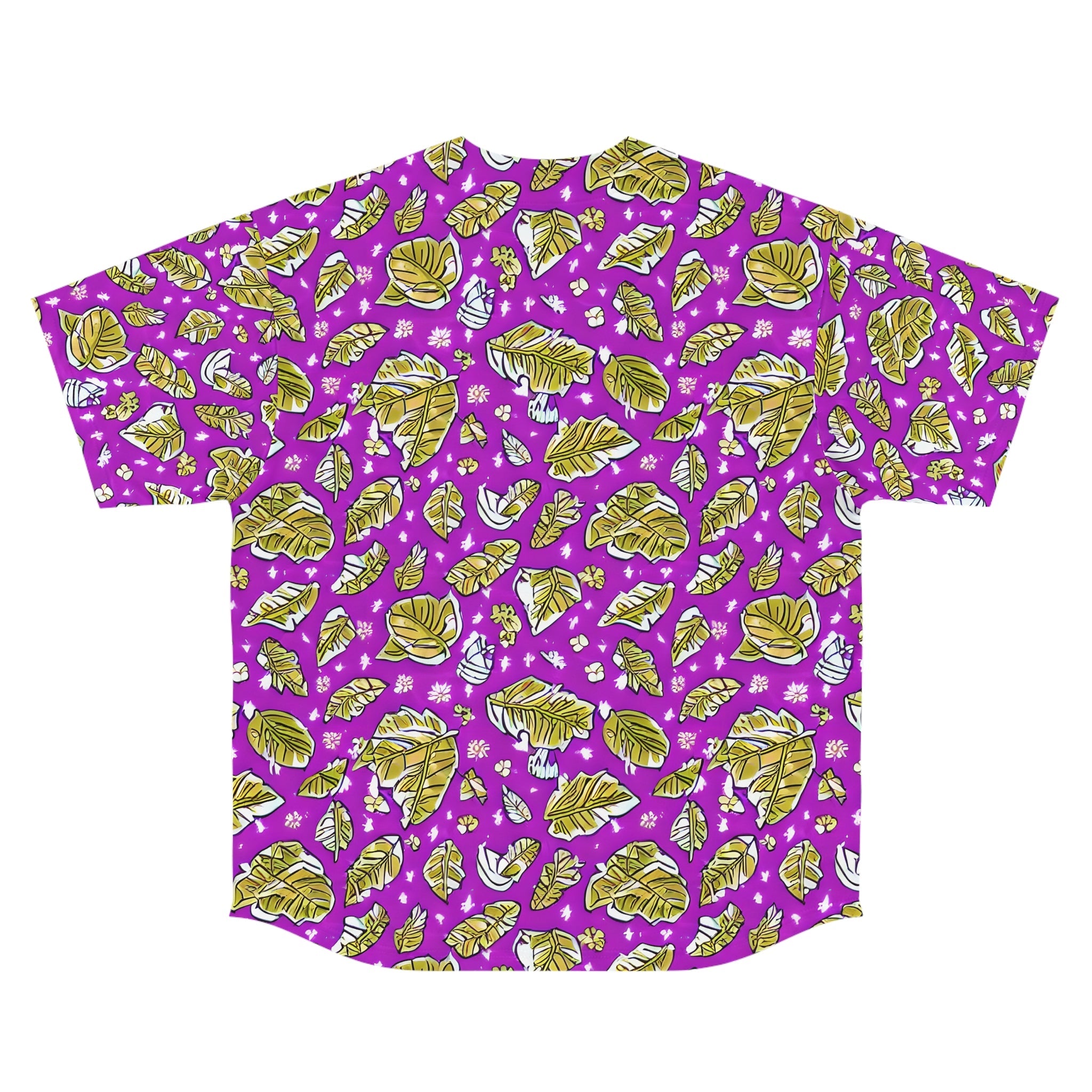 Men's Baseball Jersey - Falling Leaves