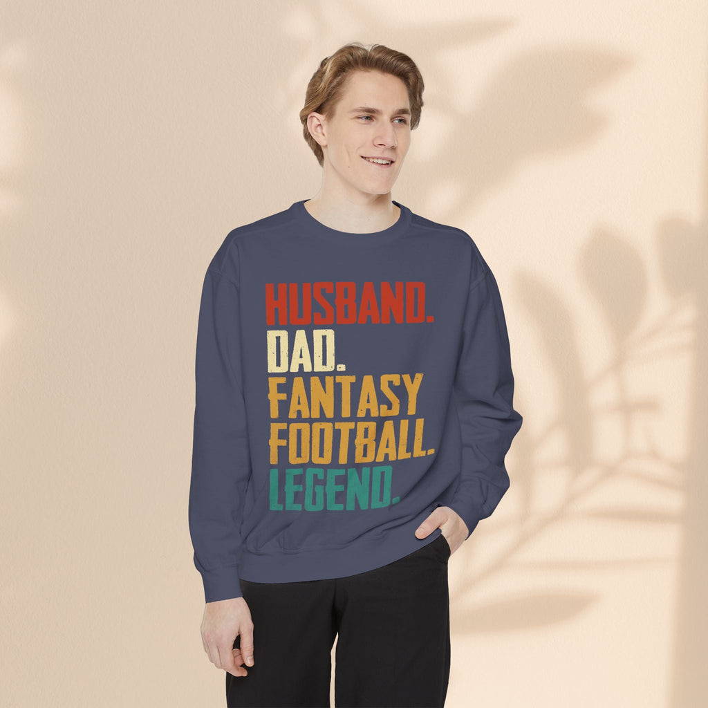 Football Fantasy Legend Sweatshirt – Dad & Husband Gift