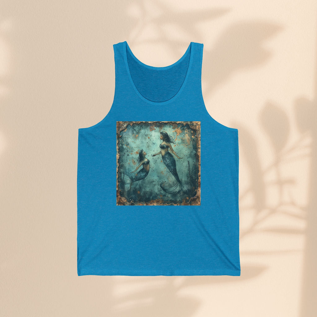 Jersey Tank - Mermaid with Child