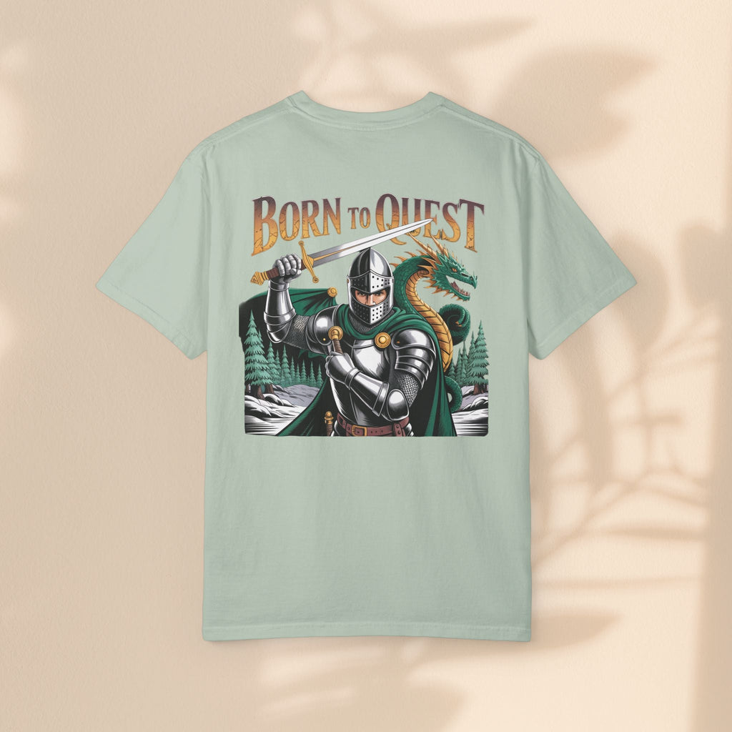 Born To Quest-Themed Unisex T-shirt, Adventure Shirt, Gamer Apparel, RPG Clothing, Fantasy Graphic Tee, Perfect Gift for Quest Lovers