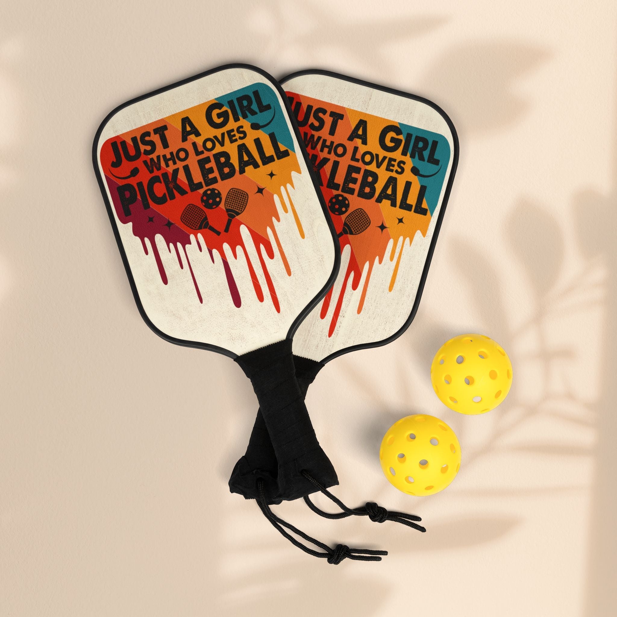 Just A Girl Who Loves Pickleball - Pickleball Kit