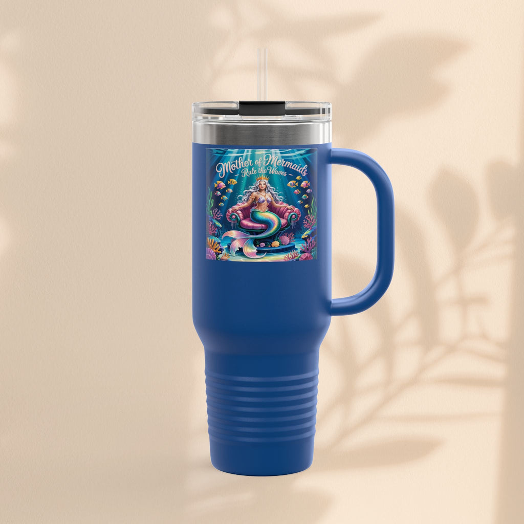 Mother of the Mermaids Insulated Travel Mug, 40oz | Perfect for Road Trips, Summer Days
