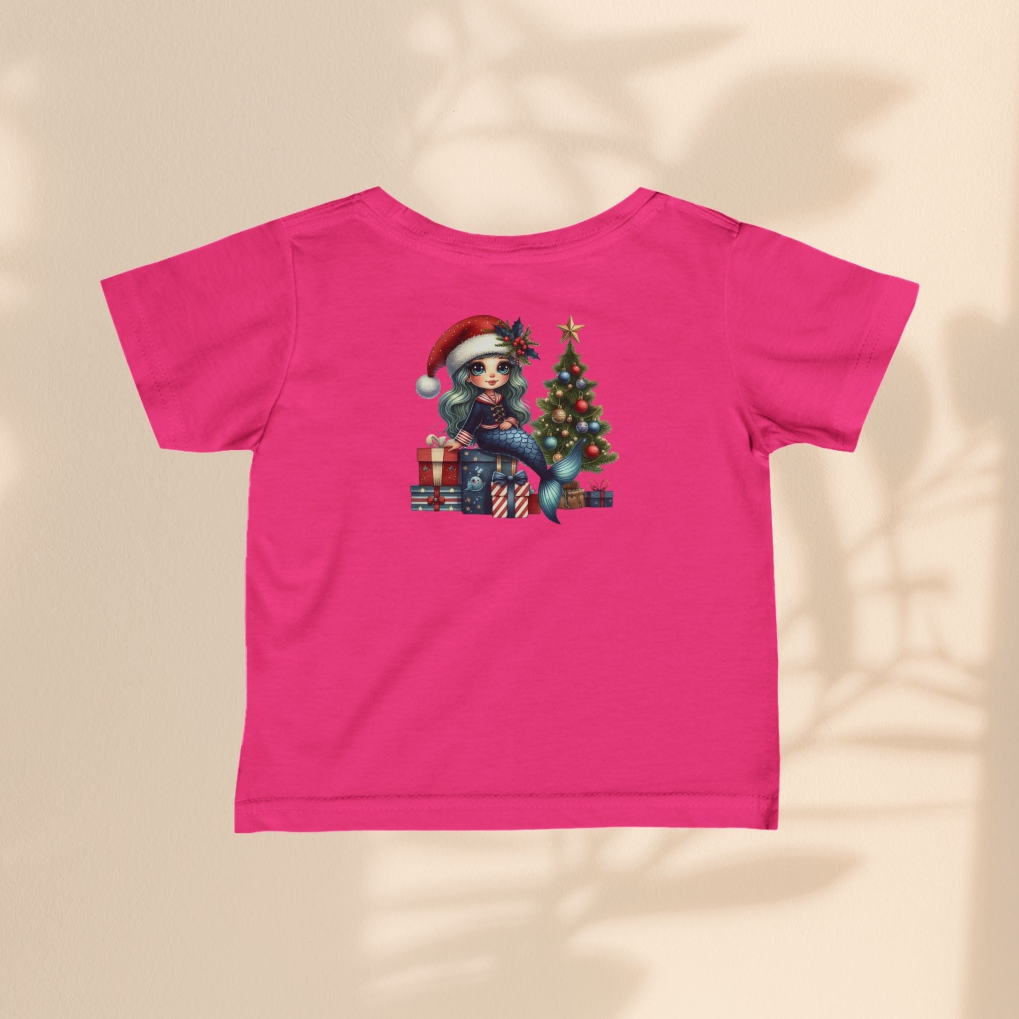 Mermaid Christmas - Infant Fine Jersey Tee