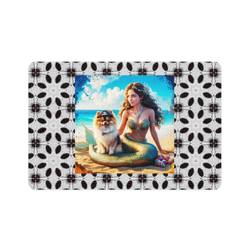 Beach Master Pet Food Mat | Non-Slip Feeding Mat