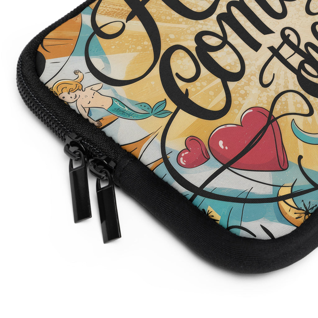 Here Comes The Sun Laptop Sleeve