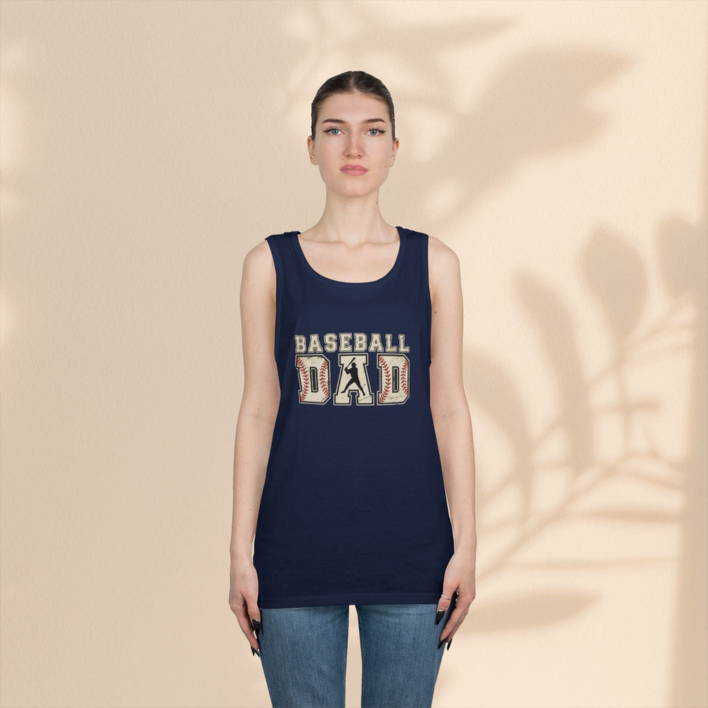 Baseball Dad Tank Top | Men’s Cotton Tank for Game Day & BBQ