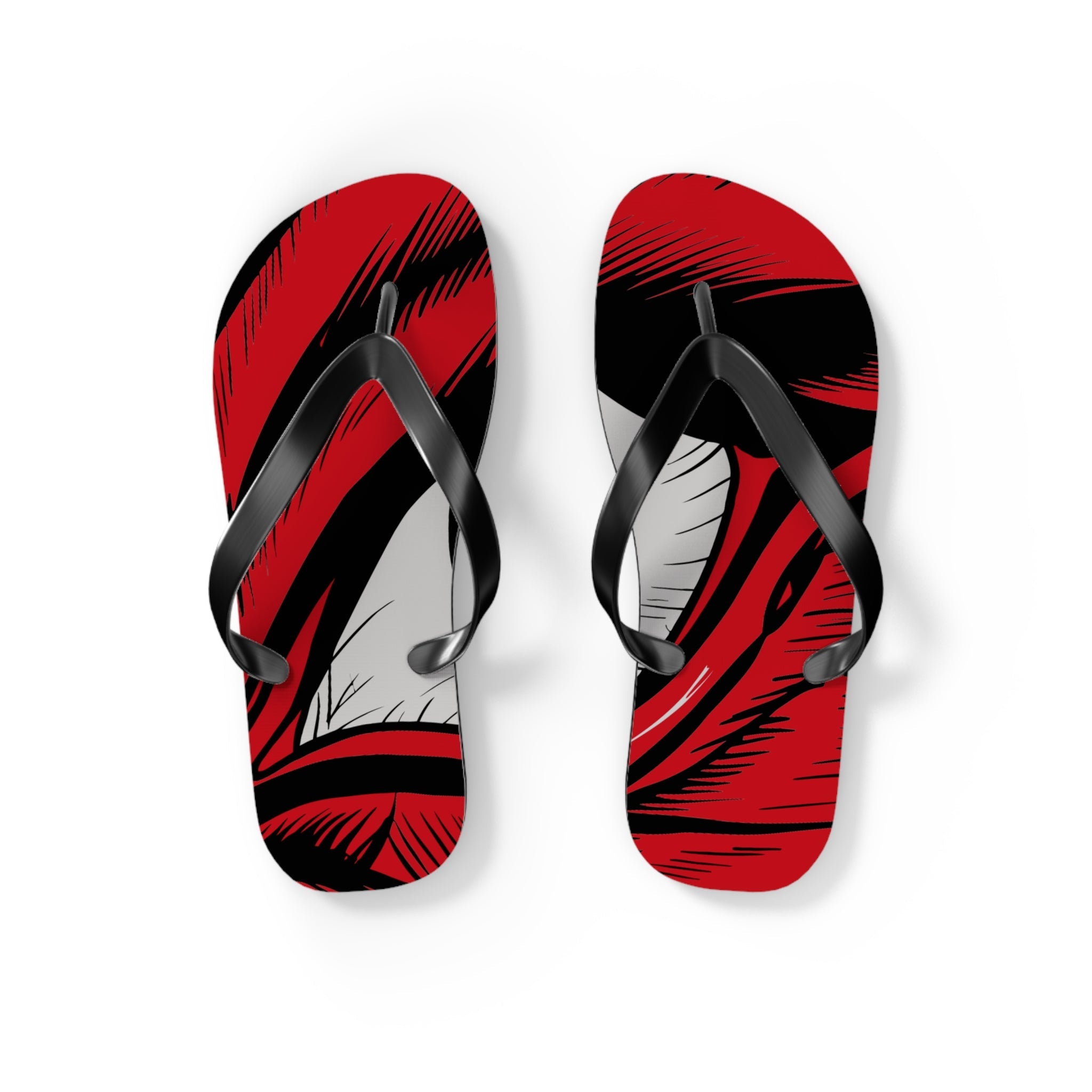 Red Eye Dragon Flip Flops – Lightweight Fantasy Beach Sandals