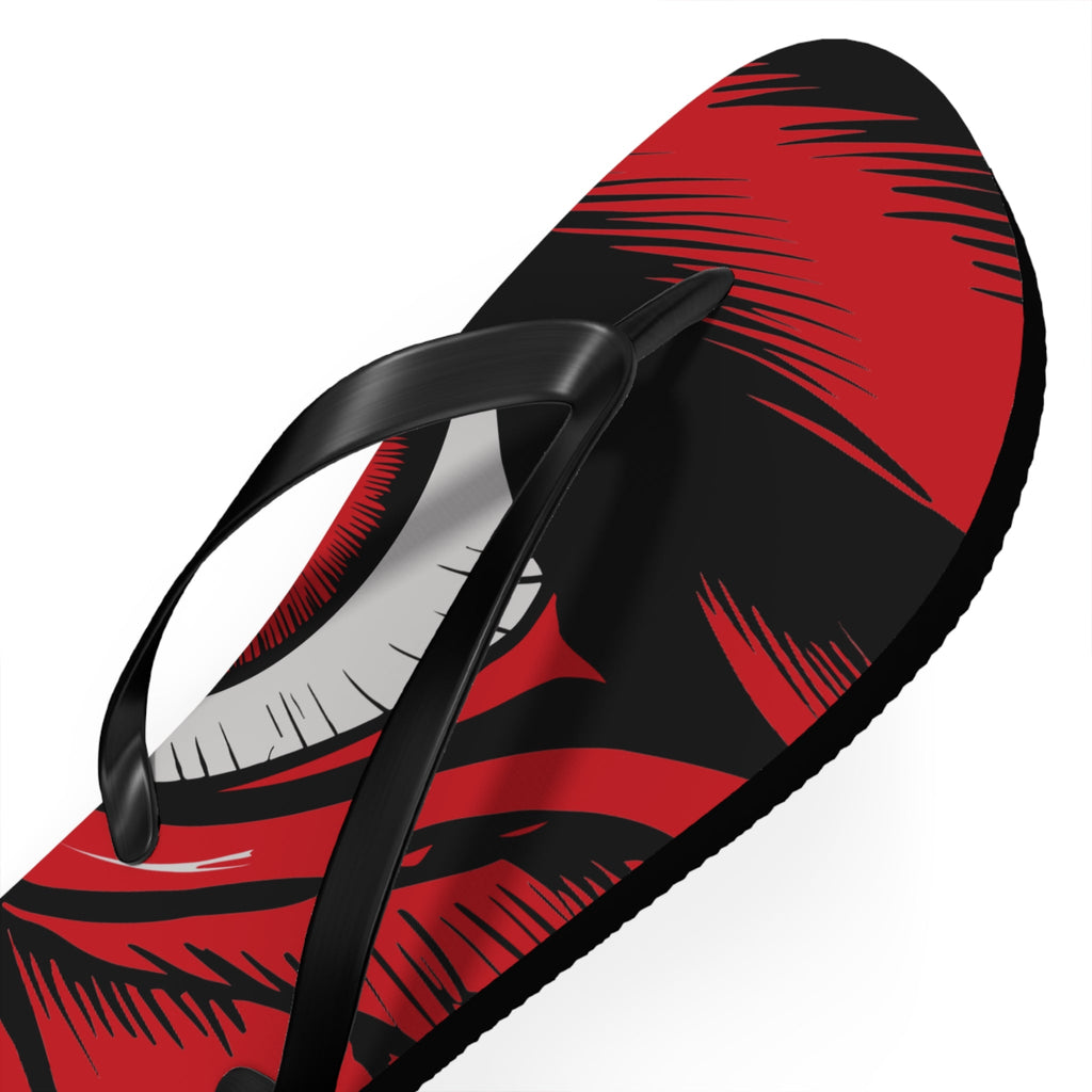 Red Eye Dragon Flip Flops – Lightweight Fantasy Beach Sandals