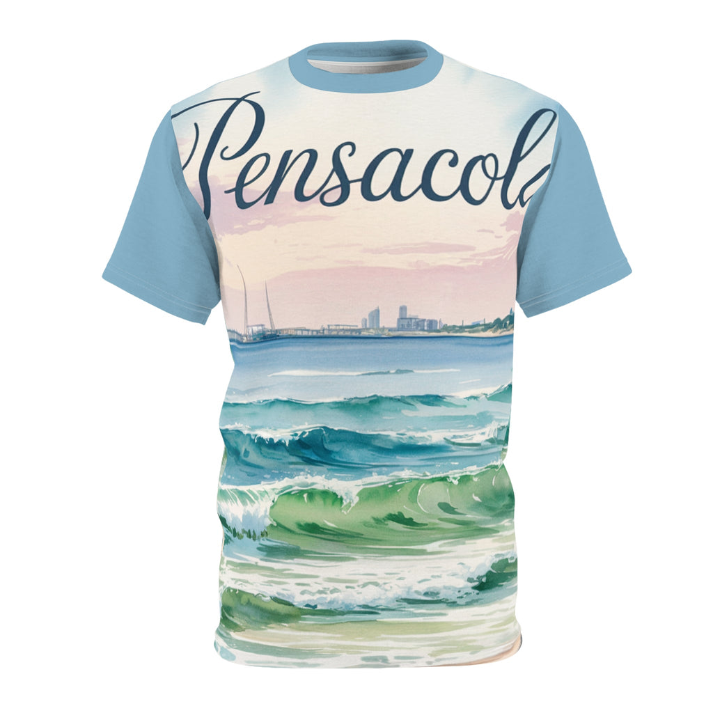 Beach Vibes Unisex Cut & Sew Tee - Pensacola Ocean Design