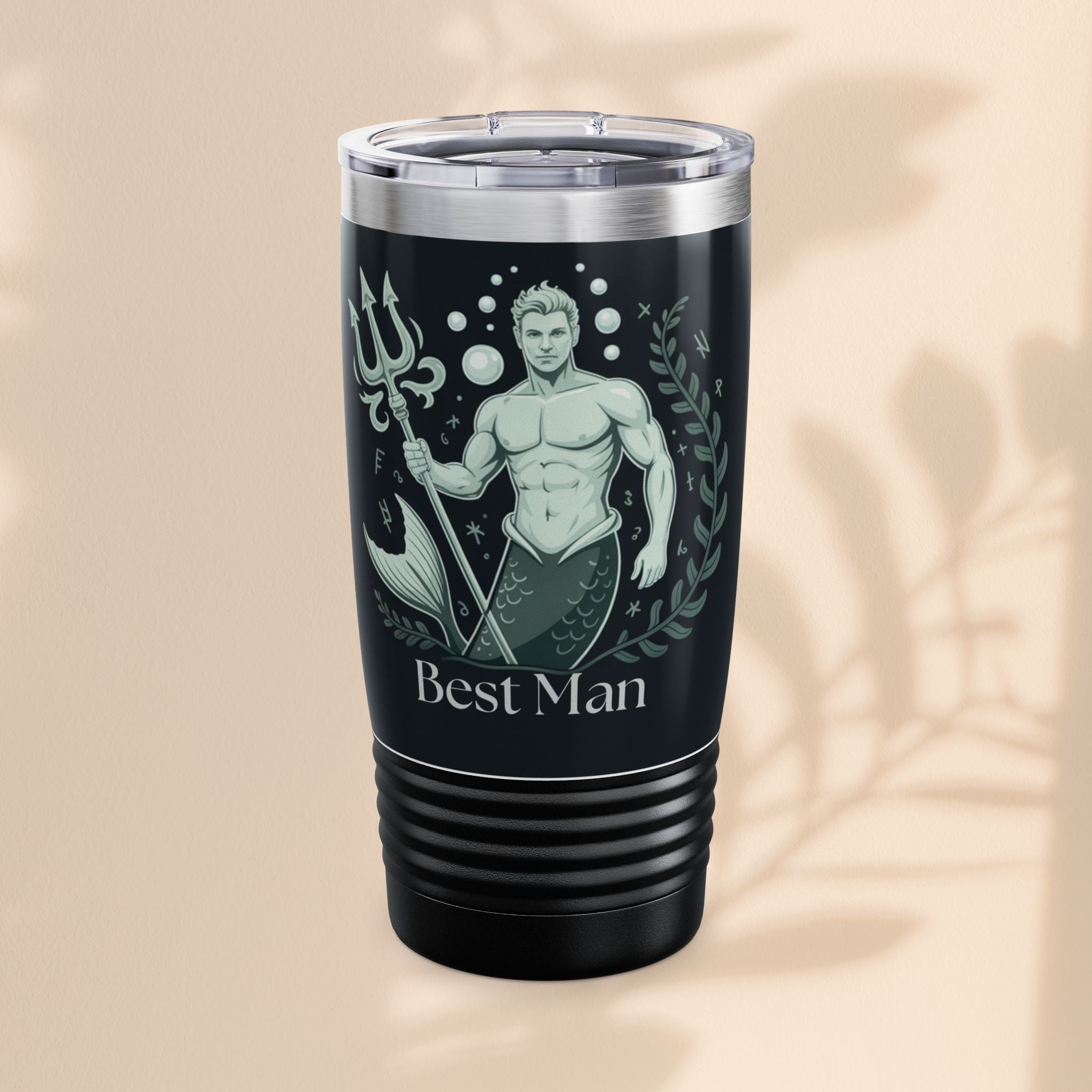 Best Man Ringneck Tumbler, 20oz | Personalized Gifts for Best Man, Wedding, Bridal Party, Unique Drinkware