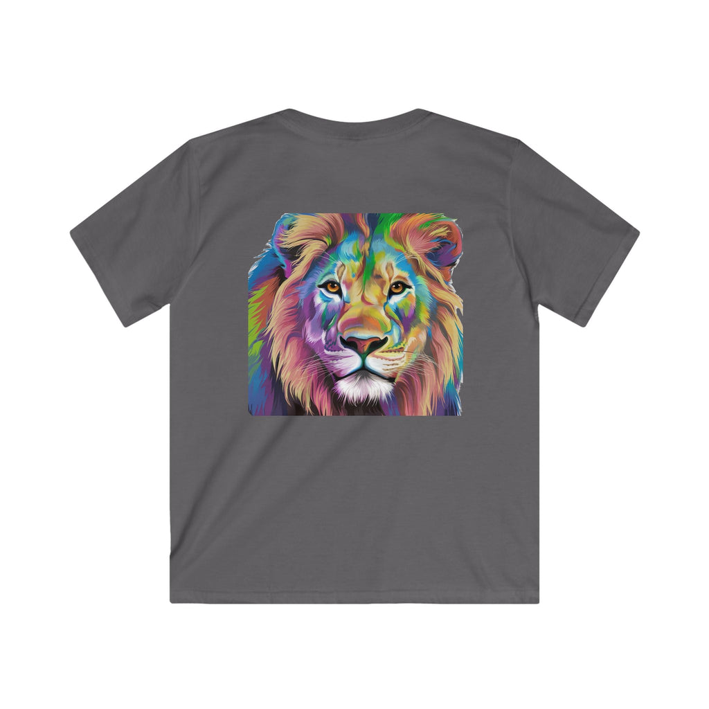 Kids Softstyle Tee - Lion's Head