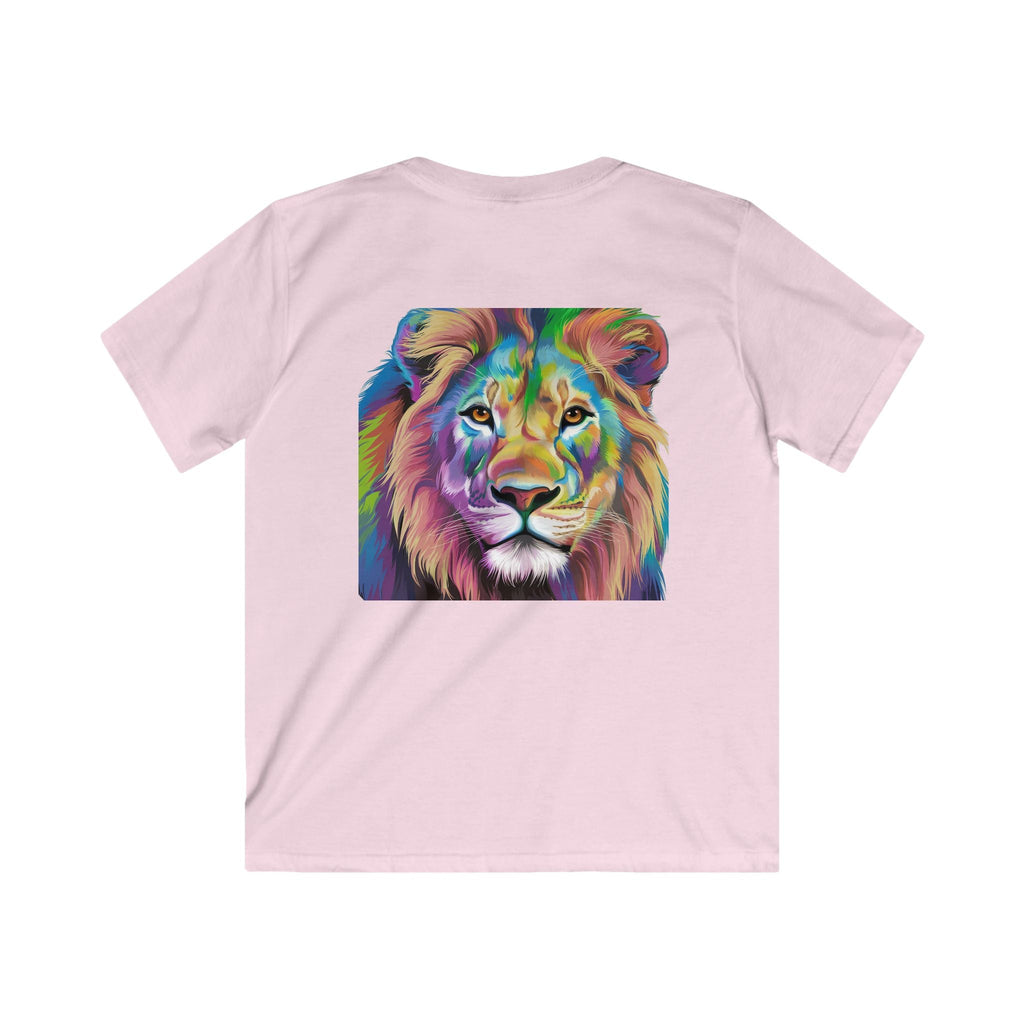 Kids Softstyle Tee - Lion's Head