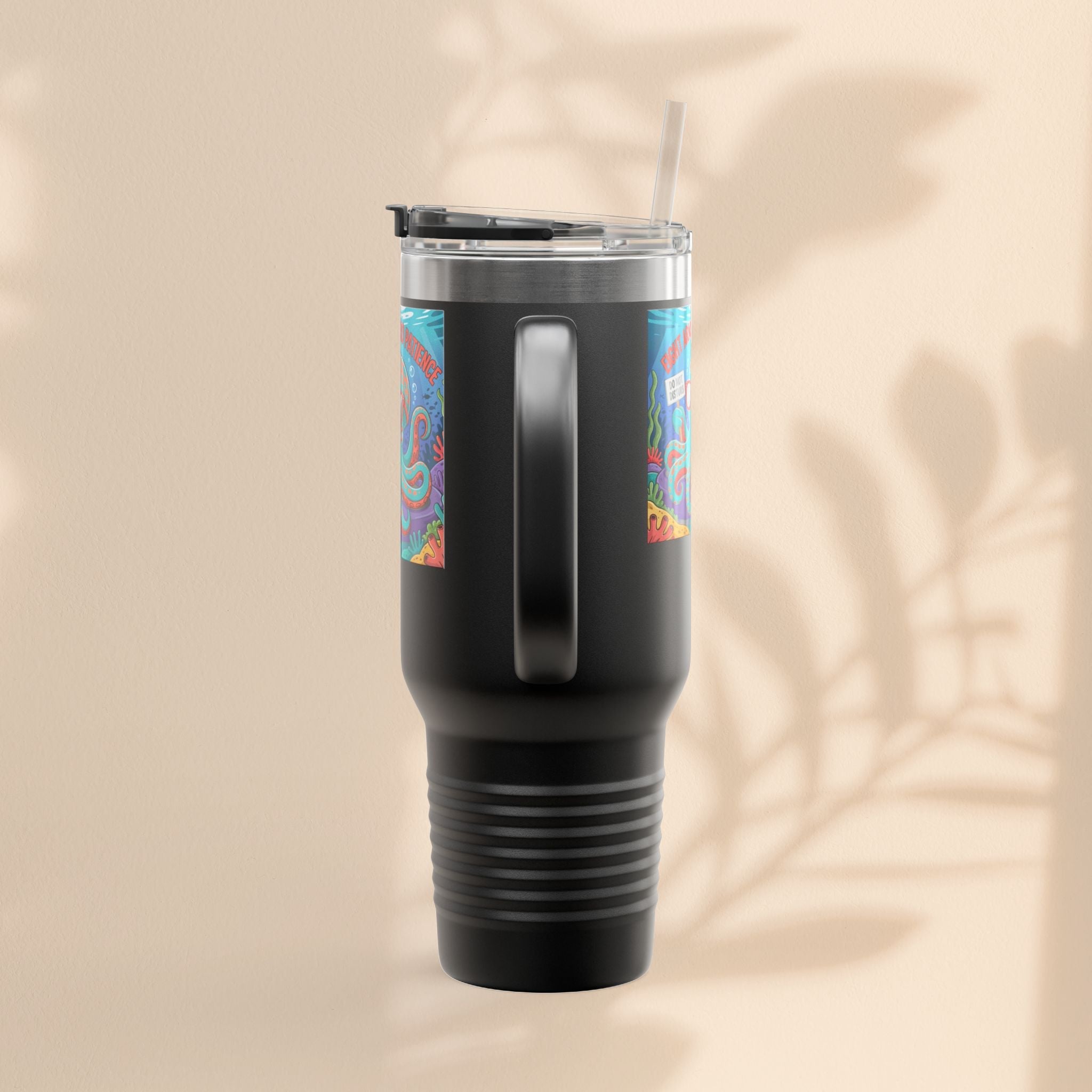 Eight Arms Zero Patience Insulated Travel Mug, 40oz