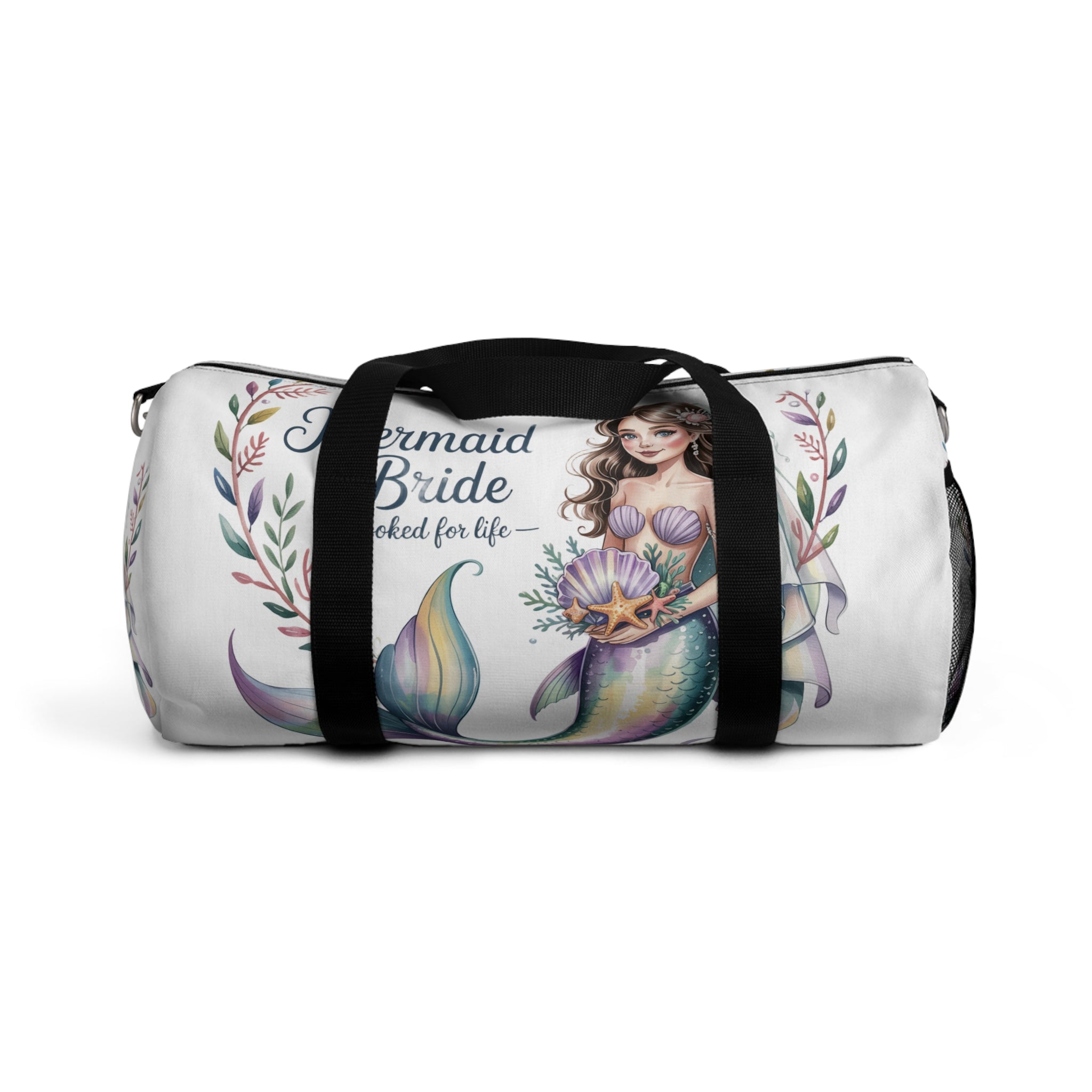 Mermaid Bride Duffel Bag – Bachelorette Party & Bride-to-Be Gift