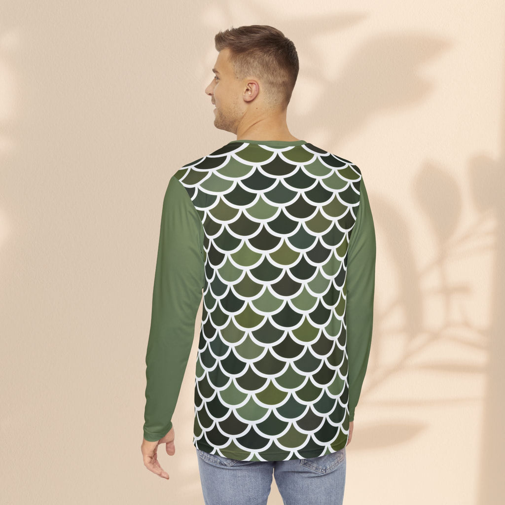 Merman Scales – Men’s Long Sleeve Shirt