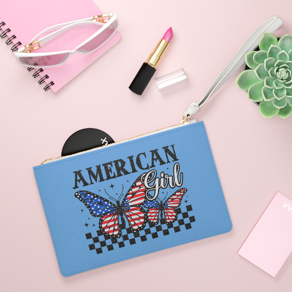 American Girl Butterfly Clutch Bag, Patriotic Purse