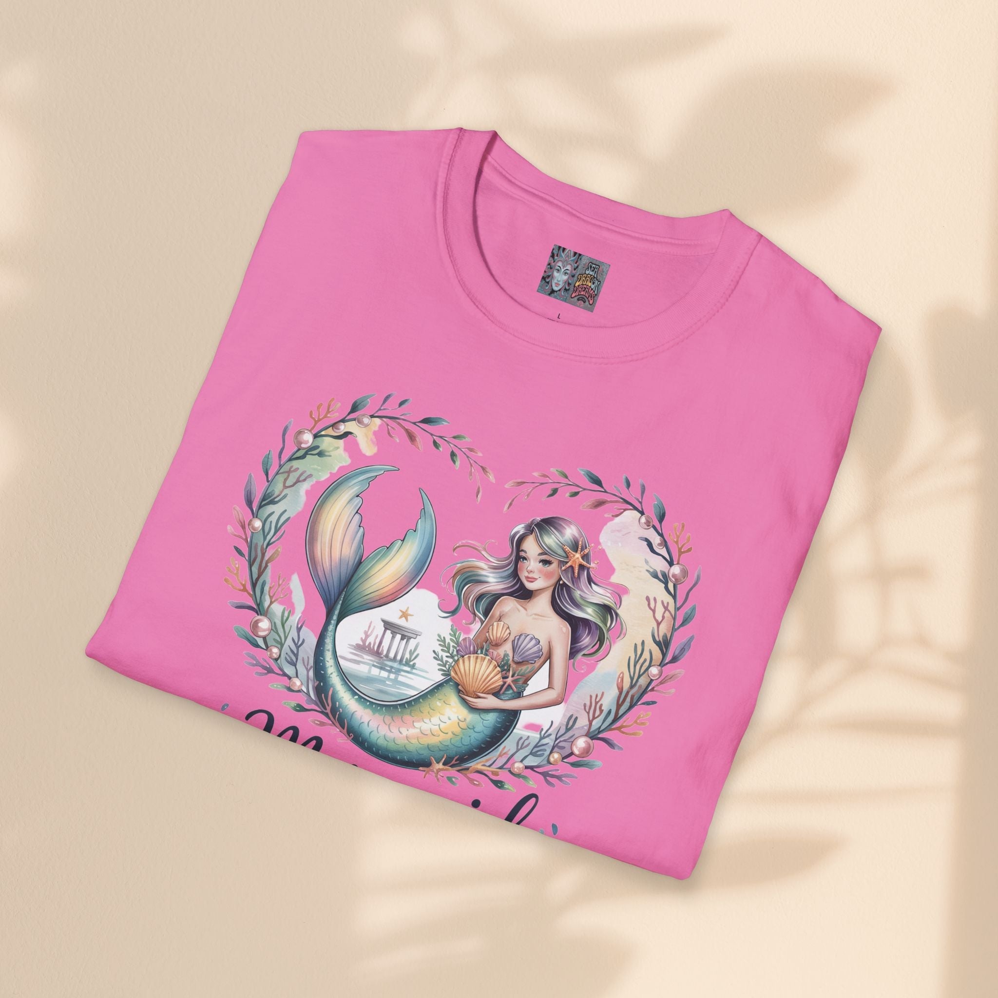 Maid of Honor Mermaid T-Shirt, Ocean Lover Tee, Beach Party Outfit, Gift for Sea Enthusiasts, Mermaid wedding tee