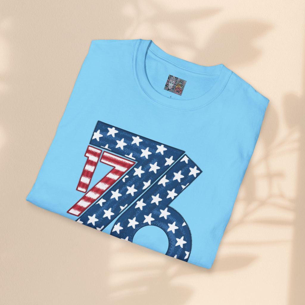 Patriotic 76 Unisex Softstyle T-Shirt