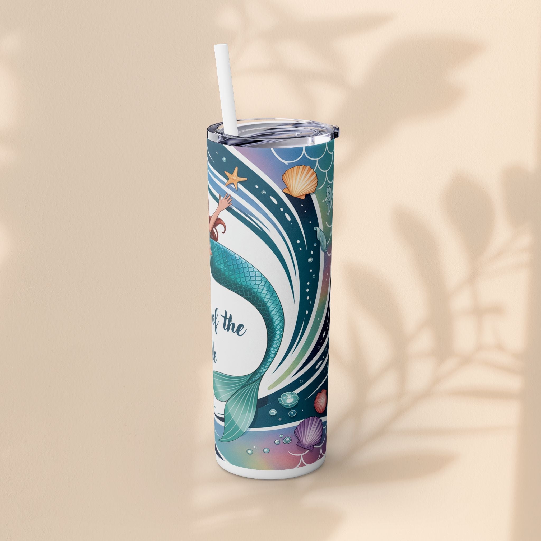 Mermaid Mother of the Bride Tumbler, 20oz Personalized Skinny Tumbler for Weddings, Bridal Party Favor, Nautical Gift Idea, [...]