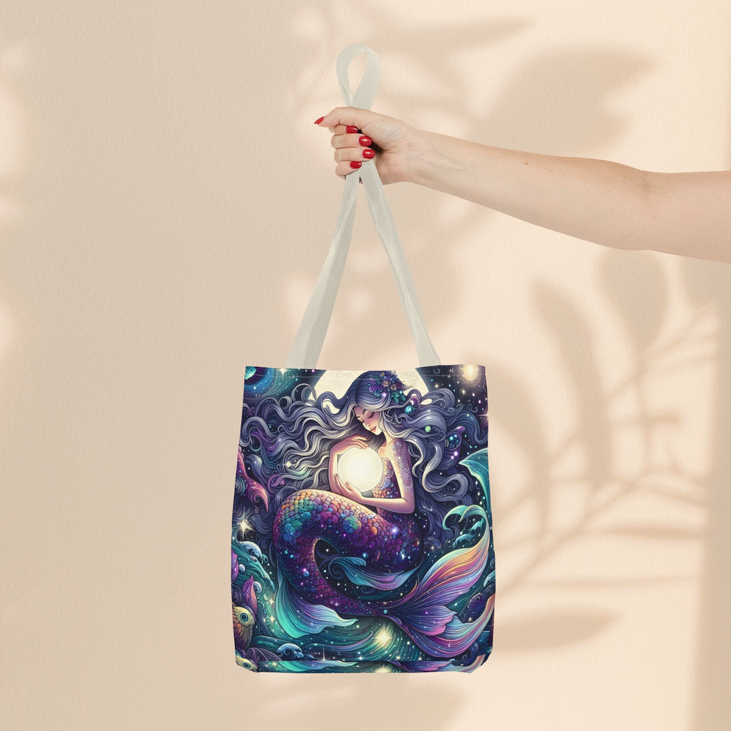 Celestial Mermaid Secret Tote Bag – Stylish Reusable Beach Trip Bag
