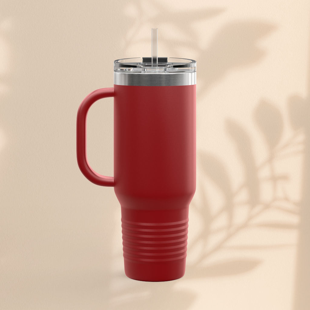 Dragon Insulated Travel Mug - Perfect for Adventure Lovers, Camping, Road Trips, Gifts for Friends, Motivational Designs