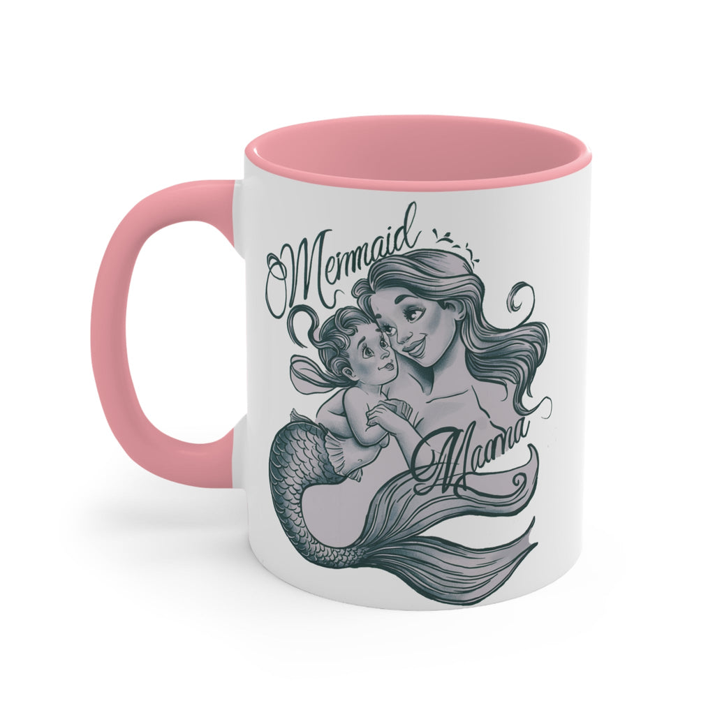 Mermaid Mama Accent Mug – Ocean Lover Gift Cup