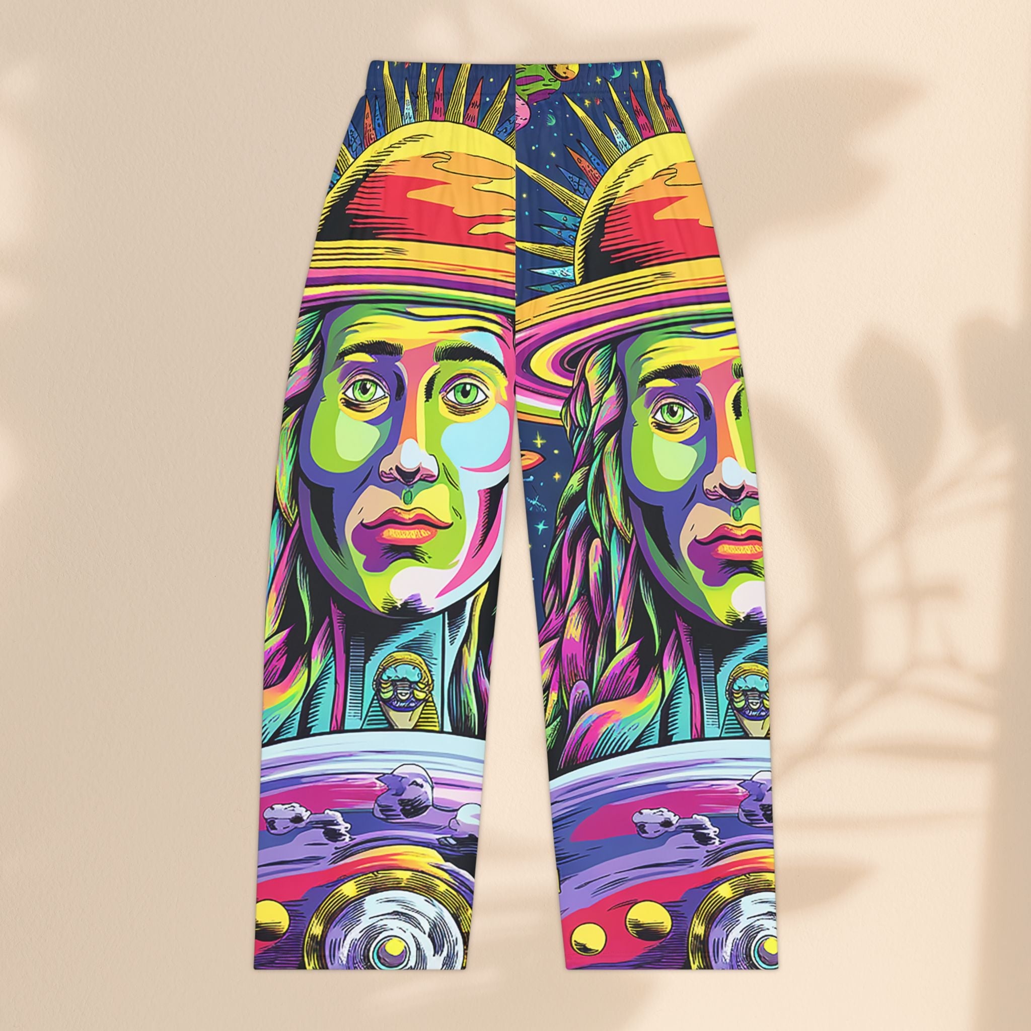 Cosmic Dreams Women's Pajama Pants | Colorful Space Art | Relaxation, Sleepwear, Gifts, Festival Wear, Lounge Style
