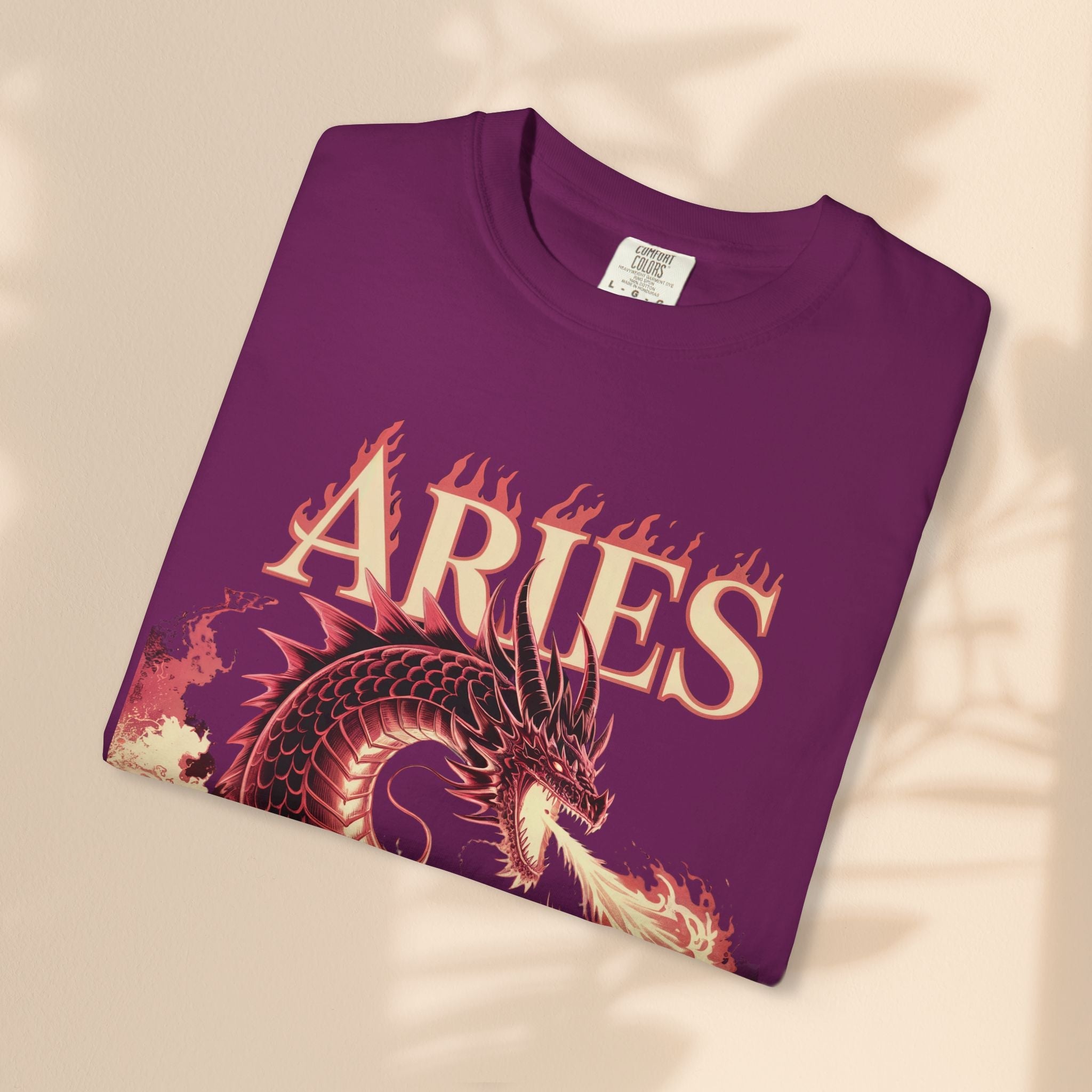 Aries Graphic T-Shirt: Unisex Astrology Tee, Zodiac Shirt for Birthdays & Everyday Wear, Perfect Gift for Aries Friends