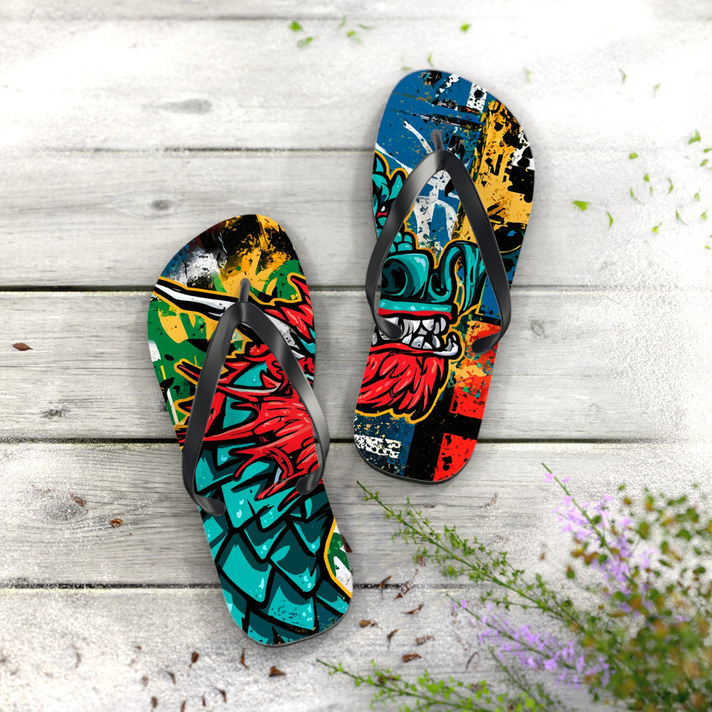 Street Dragon Flip Flops – Urban Dragon Beach Sandals