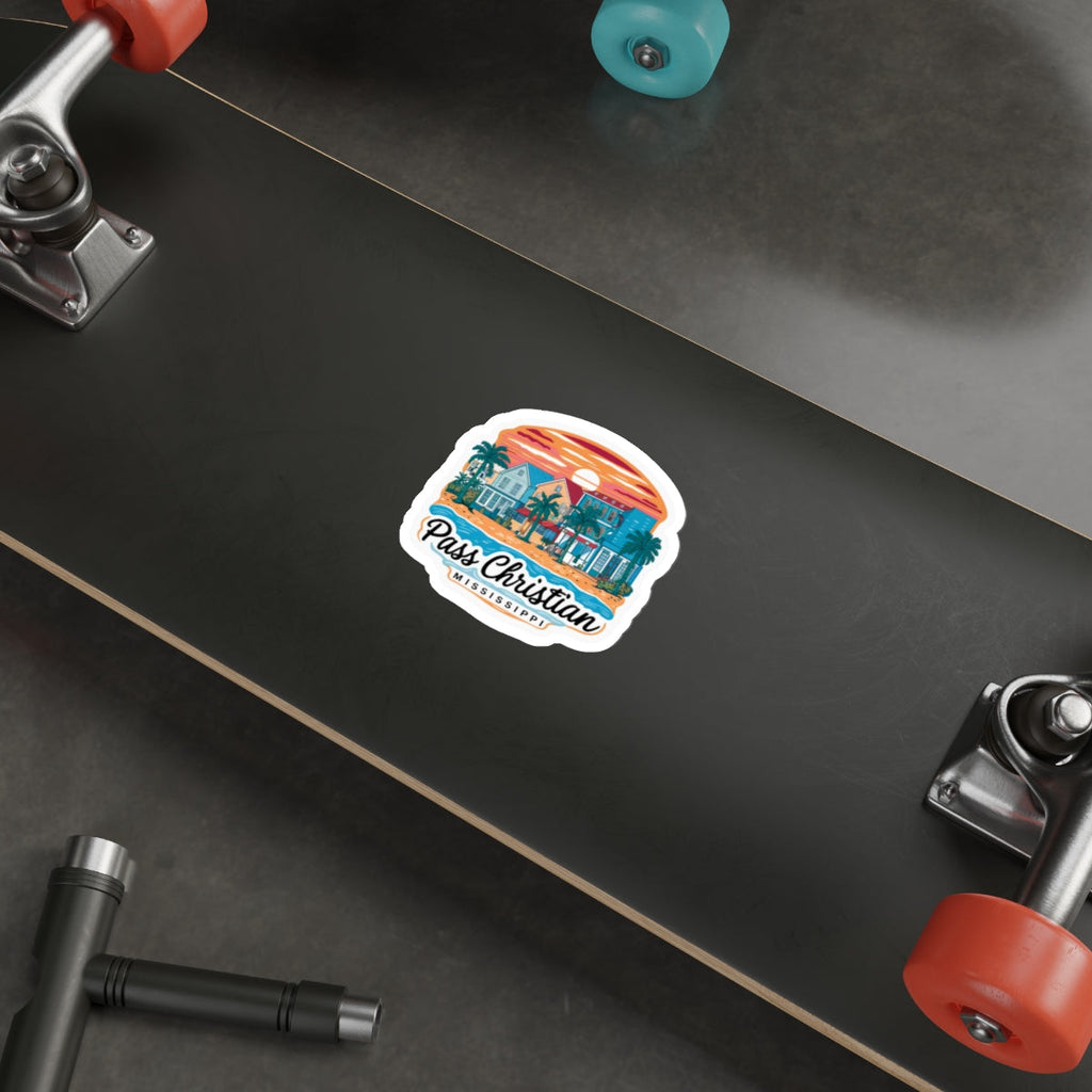 Die-Cut Stickers - Pass Christian Mississippi