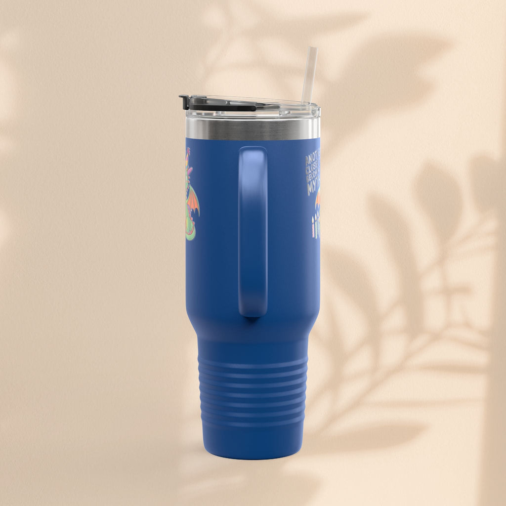 Dragon Insulated Travel Mug, 40oz, Dragon Birthday Tumbler