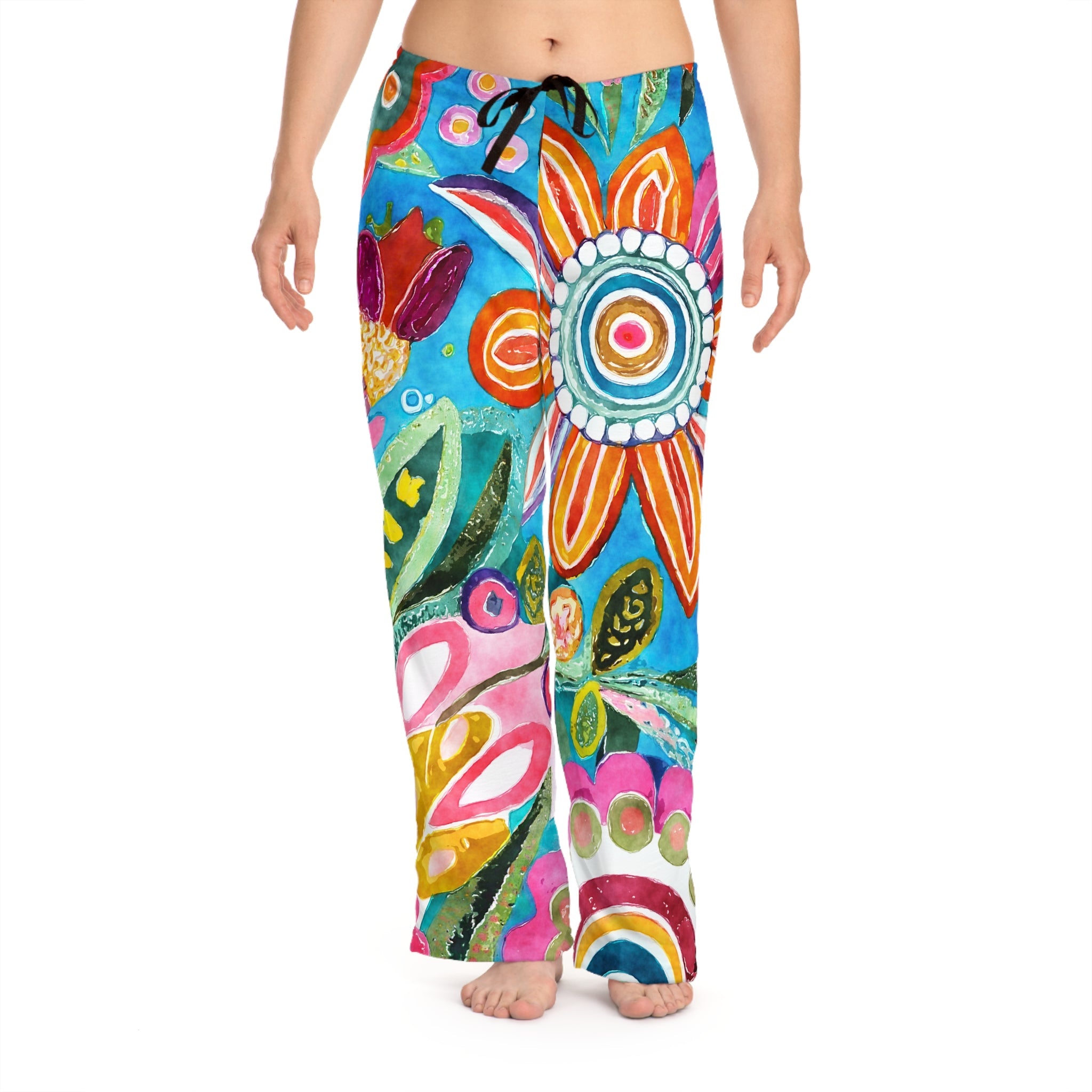 Groovy Floral Women’s Pajama Pants