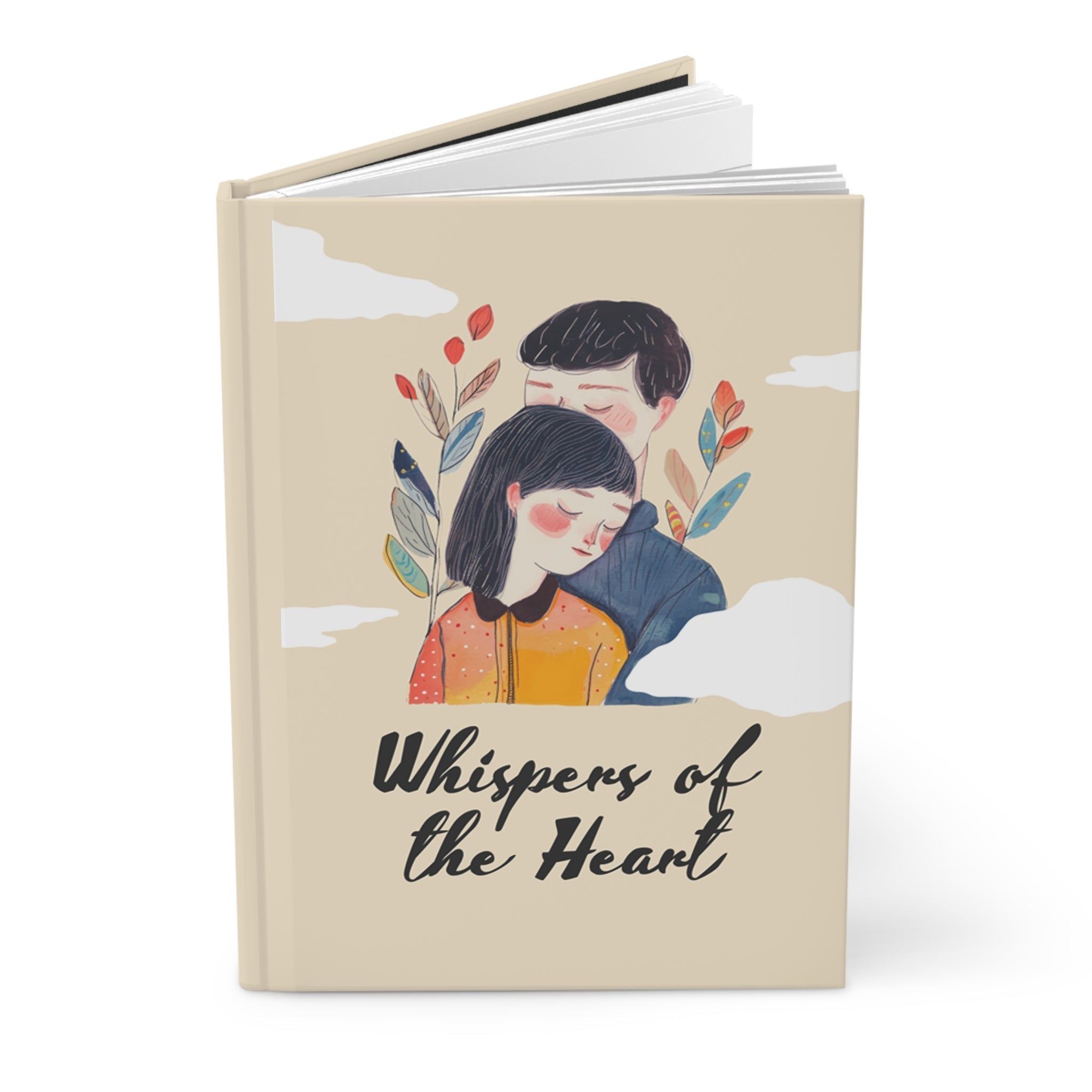 Hardcover Journal Matte - Whispers of the Heart