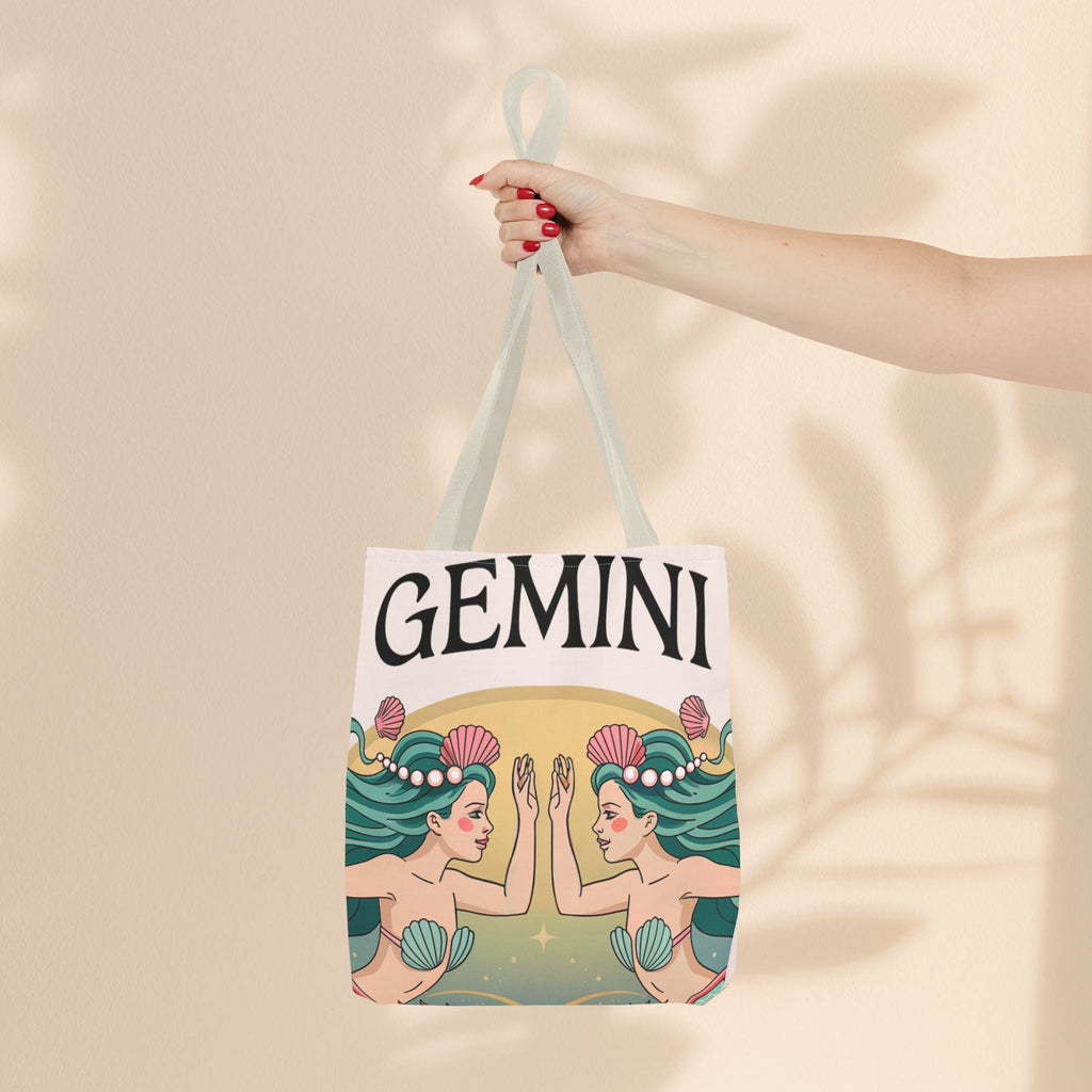 Gemini Zodiac Tote Bag, Astrological Bag, Personalized Gift, Astrology Lover, Horoscope Accessory, Birthday Present