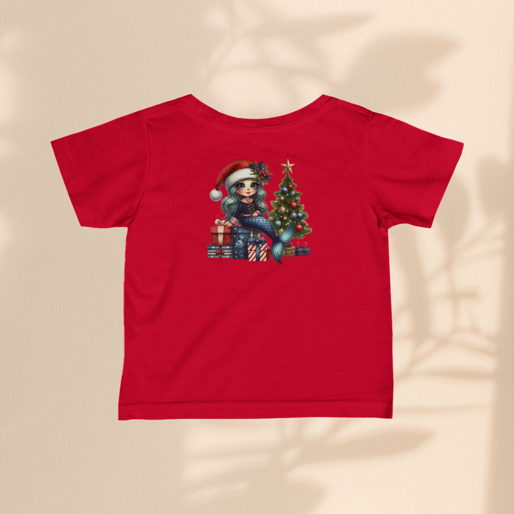 Mermaid Christmas - Infant Fine Jersey Tee
