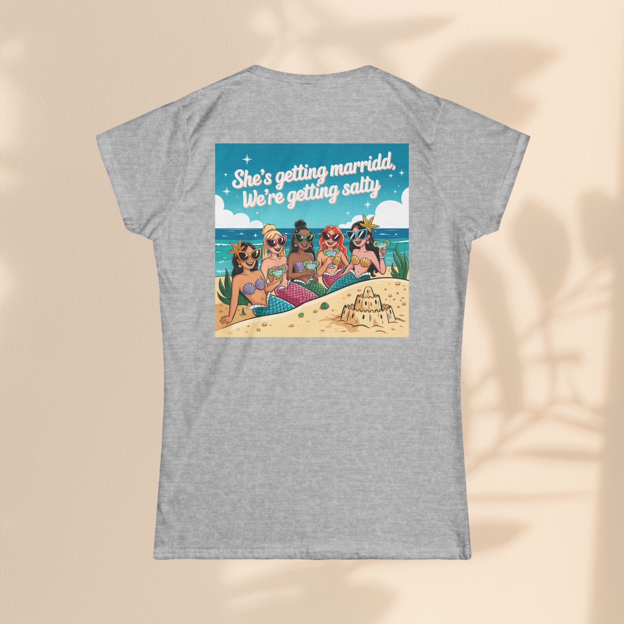 Bridal Beach Party Tee, Fun Bachelorette Shirt, Vacation Top, Summer Celebration Clothing, Unique Wedding Gift, Girls Getaway Apparel